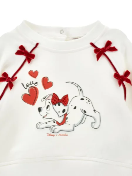 Sweter dziecięcy Monnalisa biały