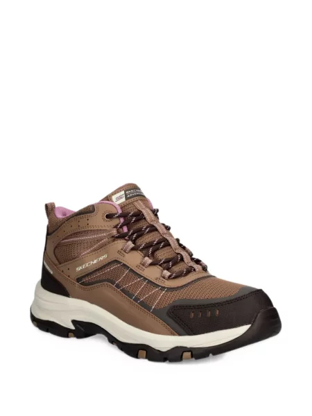Sneakersy Skechers brązowe