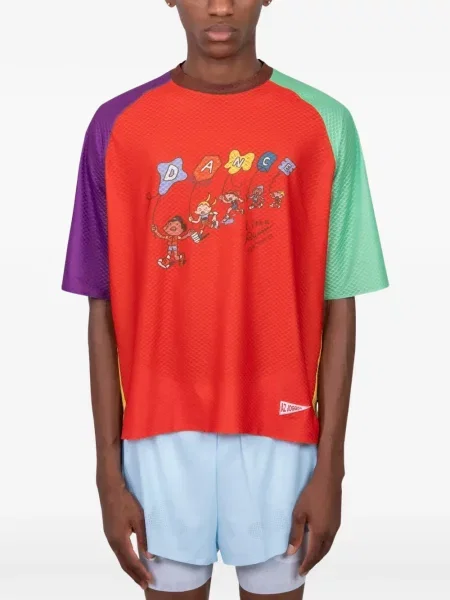 Tricou Alex Zono cu imagine roșu