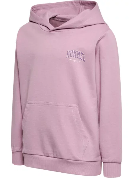 Bluza z kapturem dla dzieci Hummel Fast fioletowa