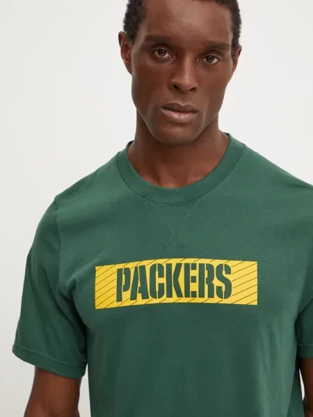 Nike t-shirt treningowy Green Bay Packers z nadrukiem zielony