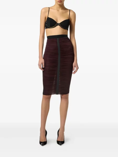 Sutien Elisabetta Franchi din satin negru