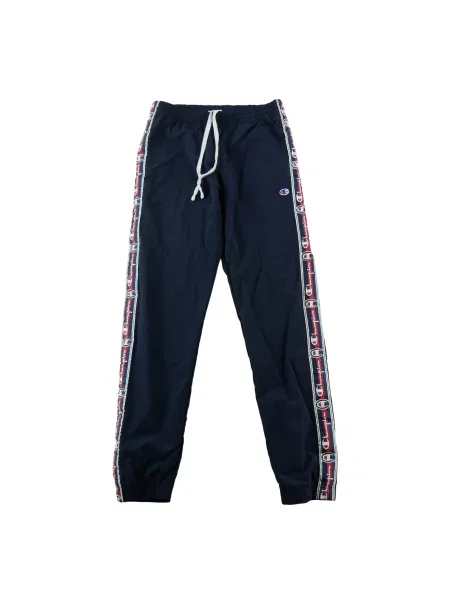 Second life Spodnie joggingowe Elastic Cuff Pants Jak nowy niebieskie