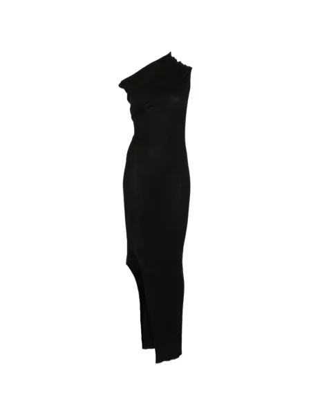 Rochie Rick Owens cu un umăr gol negru
