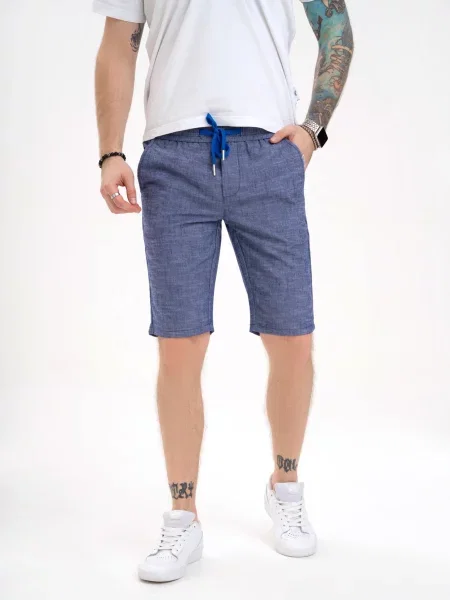 ISSA Plus Шорти повсякденні Без підкладки синій