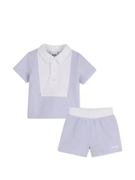 Koszulka polo dziecięca Bosswear niebieska