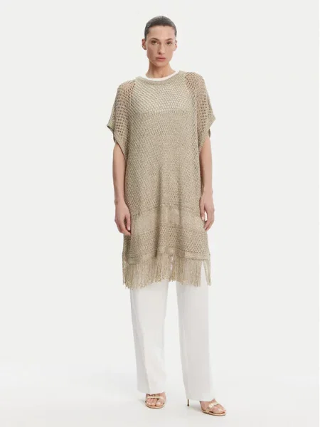 Liu Jo Beachwear Plážové šaty zlatá