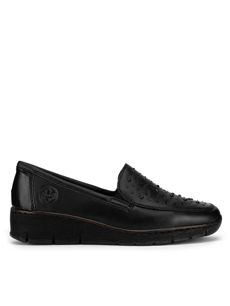 Rieker Pantofi negru