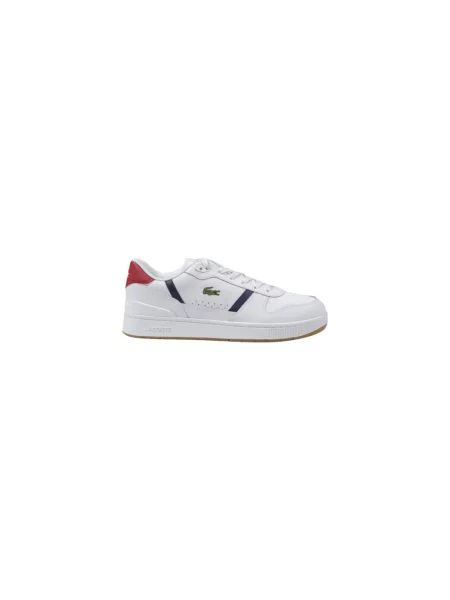 Sneakersy Lacoste skórzane białe