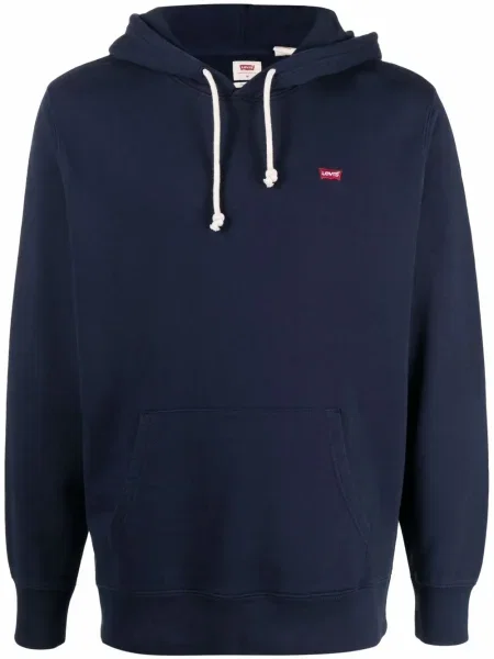 Hanorac cu glugă Levi's® cu autograf albastru