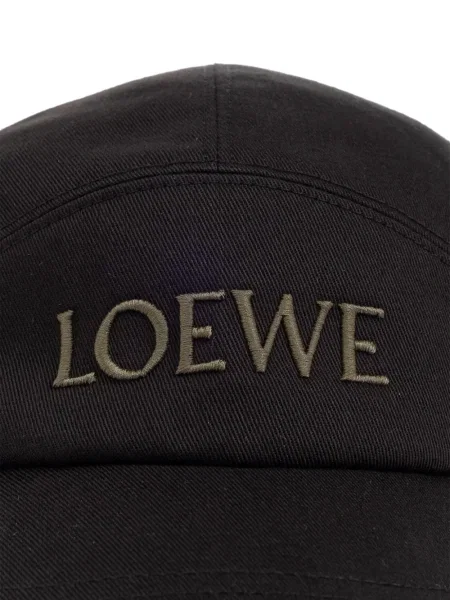 Șapcă Loewe cu broderie negru