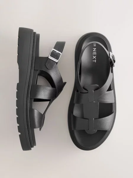 Next Sandale Forever Comfort' negru