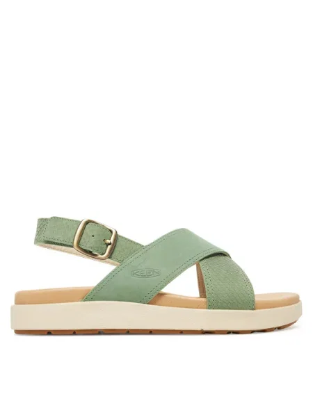 Keen Sandale Elle Luxe Cross Strap verde