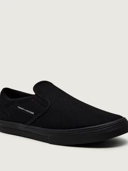 Teniszcipő Tommy Hilfiger Vulc Core Slip On fekete