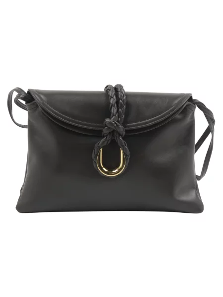 Torebka Bottega Veneta skórzana brązowa