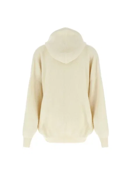 Bluza z kapturem Rick Owens beżowa