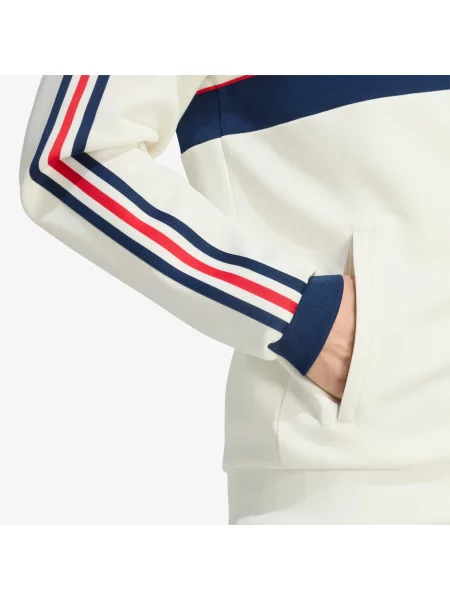 Bunda adidas FC Bayern Muenchen OG Track Top Core White/ Night Indigo XXL bílá