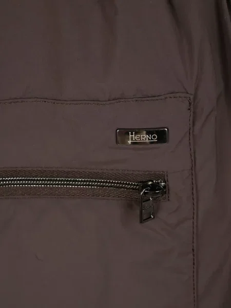 Pantaloni Herno cu cordon maro