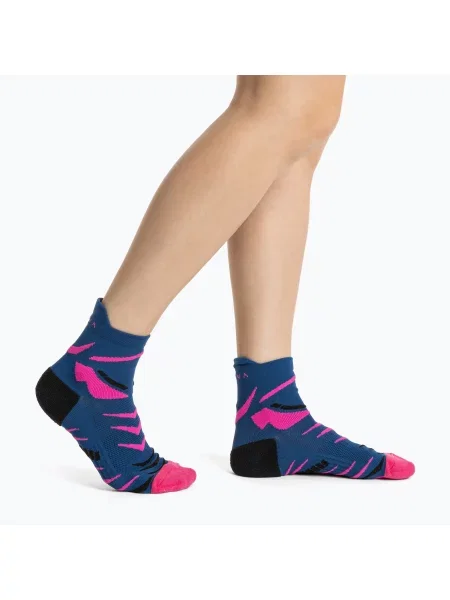 Дамски чорапи KADVA Stride Coolmax 2 чифта navy blue синьо