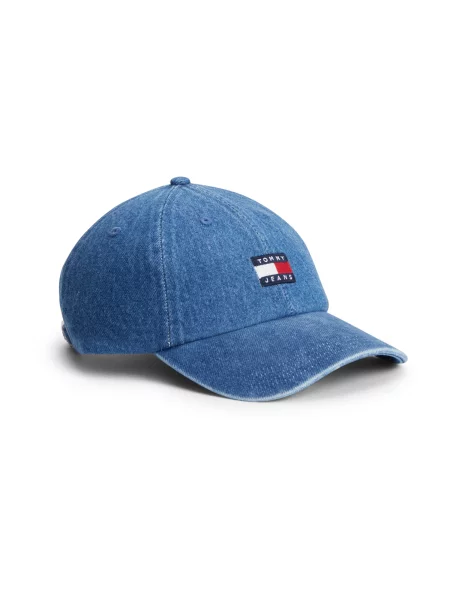 Tommy Jeans Șapcă HERITAGE denim albastru