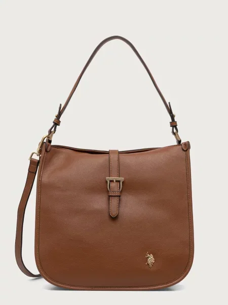 U.S. Polo Assn. torebka crossbody NANTUCKET brązowa
