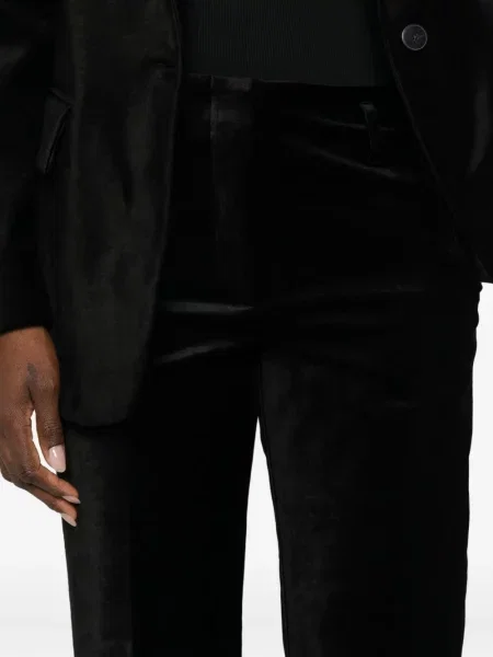 Pantaloni Forte_forte de catifea negru