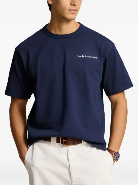 Cu centură curea Polo Ralph Lauren tricotate cu dungi albastru