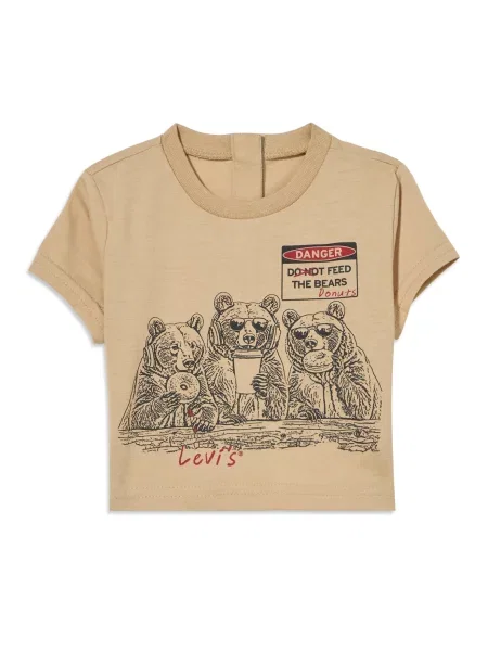 Levi's Kids Tricou FEED THE BEARS pielii / roșu negru