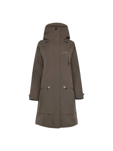 Parka Didriksons brązowa