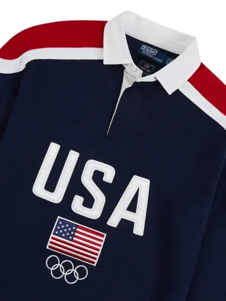 Majica Polo Ralph Lauren s cvjetnim printom plava