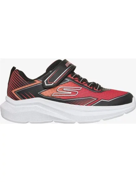 Buty do biegania dziecięce Skechers Microspec Velocity Grid-Drift czerwono czarne