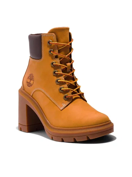 Ботильоны Timberland из нубука коричневые