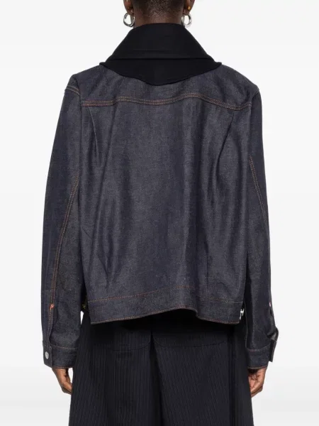 Geacă de blugi Sacai albastru