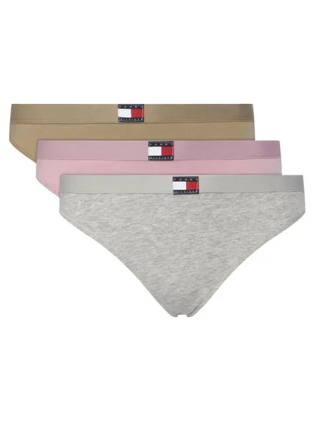 Прашки Tommy Hilfiger 3 чифта лилаво виолетово