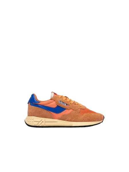 Sneakersy Autry skórzane pomarańczowe