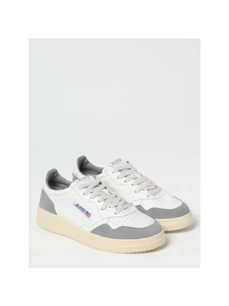 Sneakersy Autry zamszowe casual białe
