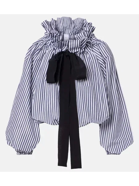 Bluzka Patou w paski niebieska