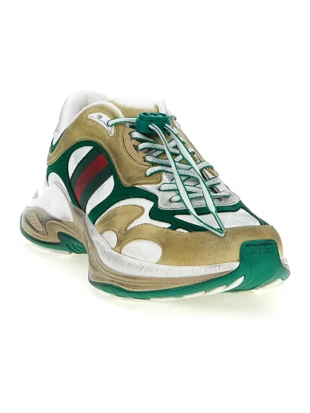 Sneakersy Gucci zielone