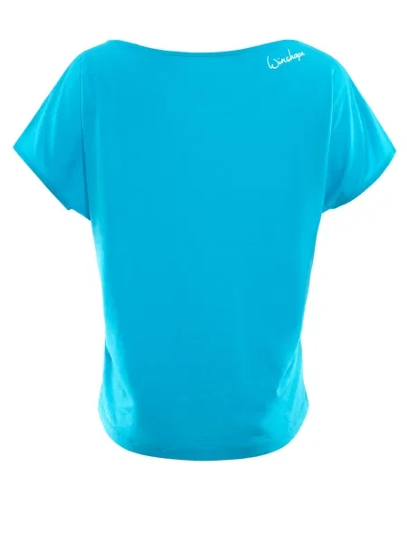 Winshape Tricou funcțional azur alb