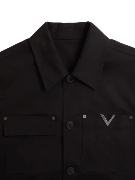 Geacă cămașă Valentino Garavani negru