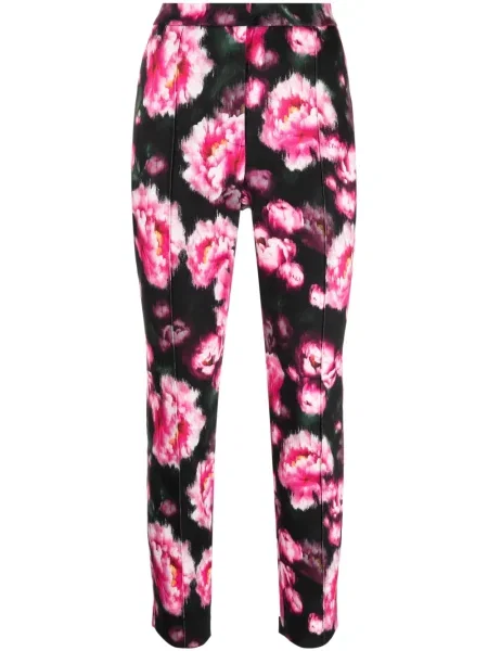 Pantaloni Adam Lippes cu model floral cu imagine