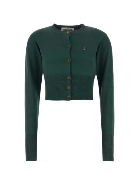 Decupat cardigan Vivienne Westwood verde