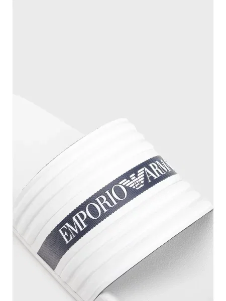 Шлепанцы Emporio Armani белые