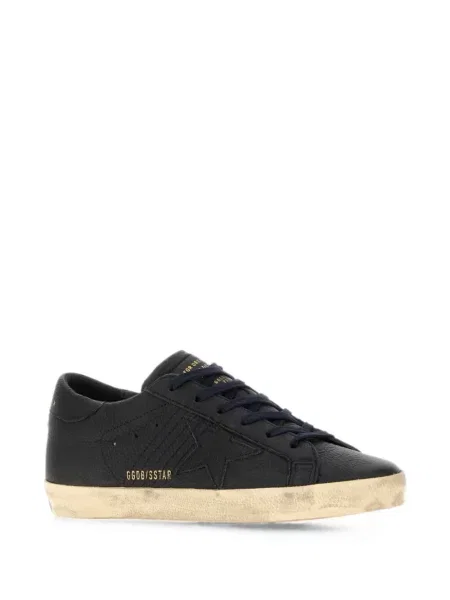 Sneakerși Golden Goose din piele albastru