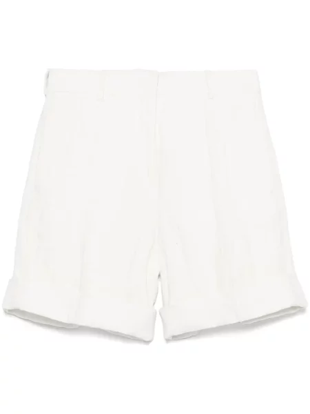 Pantaloni scurți Jil Sander alb