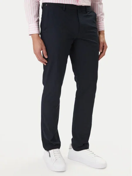 Tommy Hilfiger Pantaloni chino Denton Bleumarin