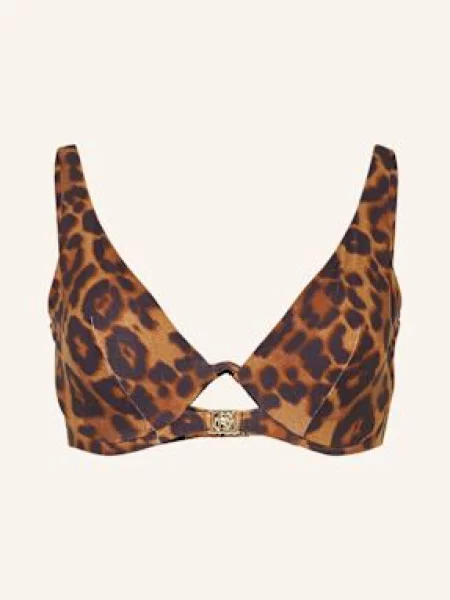 Chantelle Góra Od Bikini Z Fiszbinami Sauvage braun brązowy