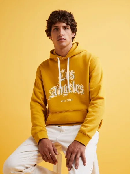 Pulover Celio portocaliu