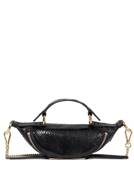 Geanta de piele Lancel din piele negru