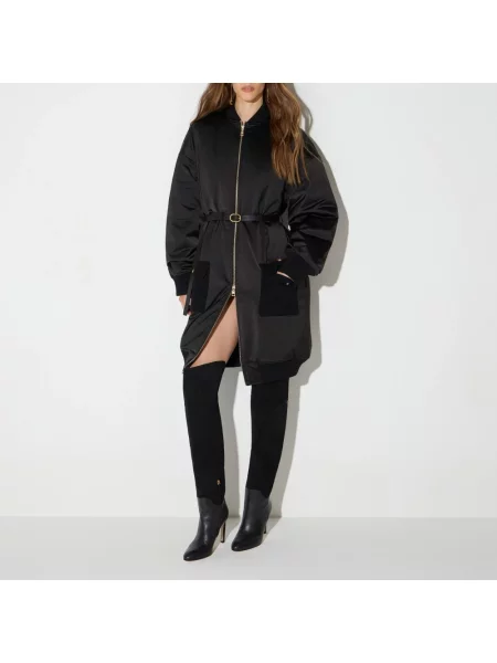 Kurtka puchowa Elisabetta Franchi czarna